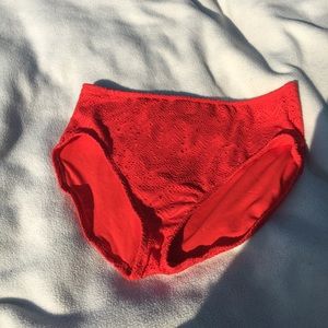 High waisted bikini bottom